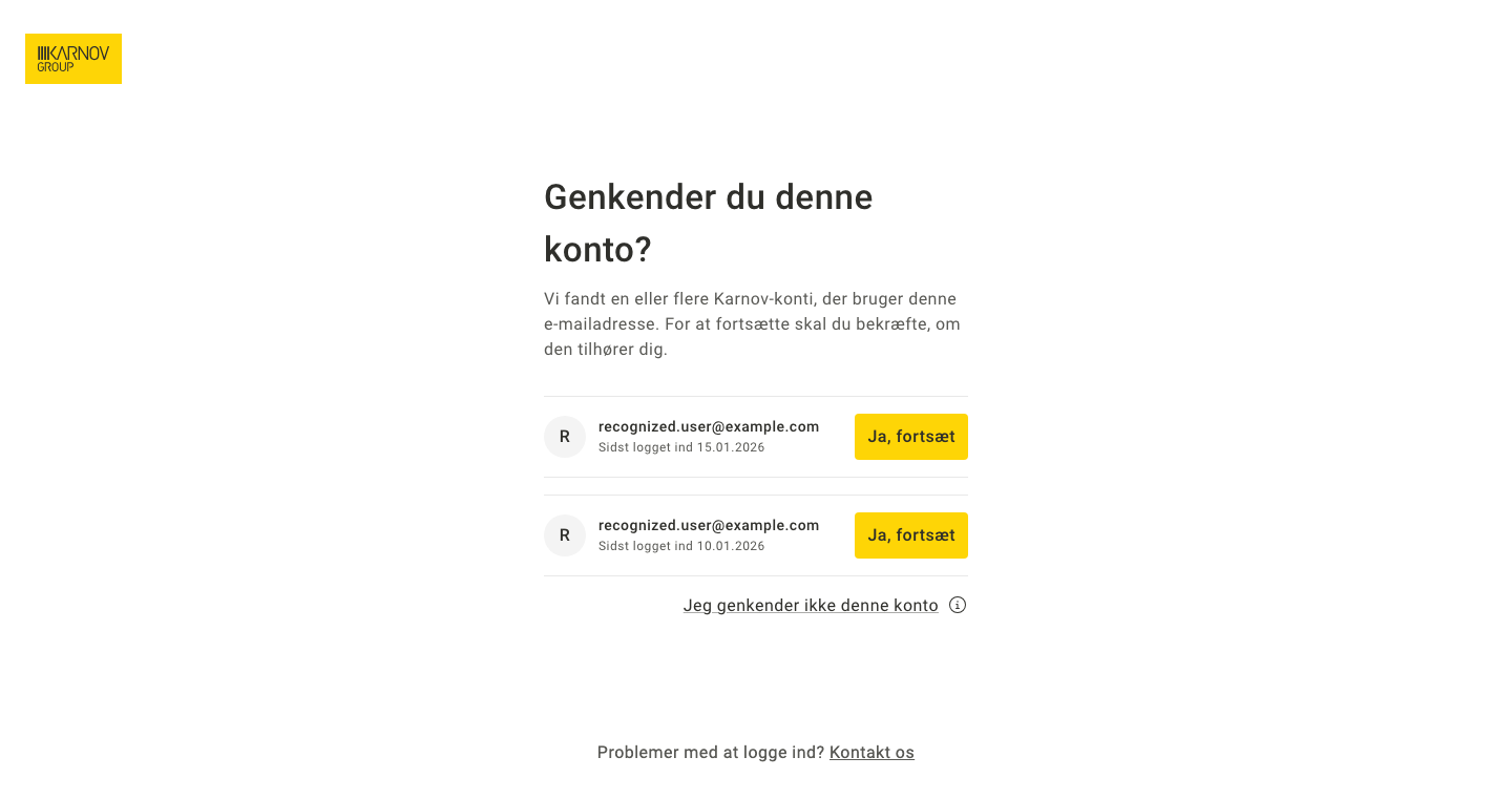 Multiple Matching Accounts